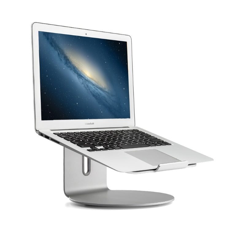 photo principale support rotatif ordinateur portable en aluminium