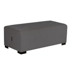 Charger l&#39;image dans la galerie, POUF 2 PLACES HIZIA - Gris Anthracite
