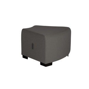 POUF ANGULAIRE HIZIA - Gris Anthracite