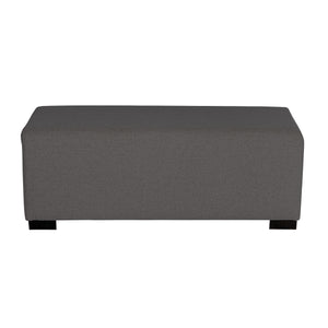 POUF 2 PLACES HIZIA - Gris Anthracite