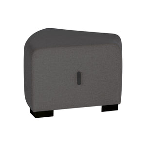 POUF ANGULAIRE HIZIA - Gris Anthracite