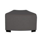 Charger l&#39;image dans la galerie, POUF ANGULAIRE HIZIA - Gris Anthracite
