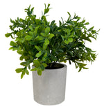 Charger l&#39;image dans la galerie, Set de 3 plantes artificielles, pot gris, taille 20 cm
