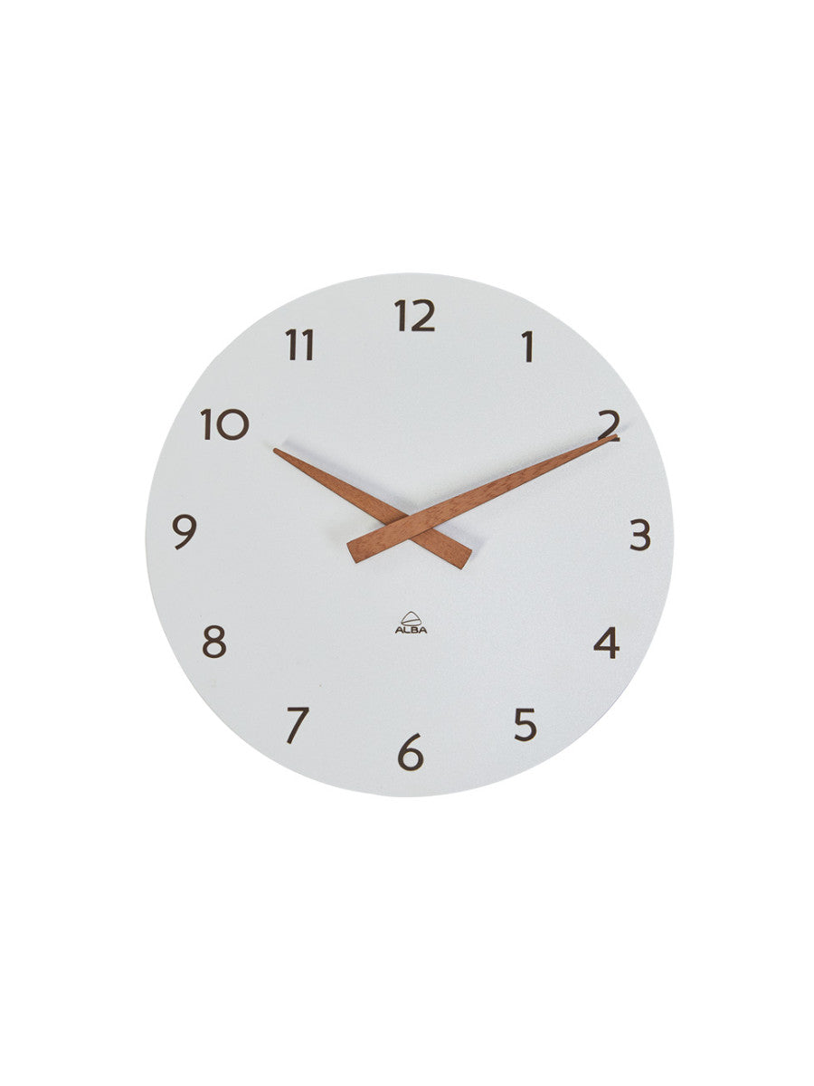 HORLOGE MILENA MURALE BOIS BLANC