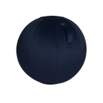 Charger l&#39;image dans la galerie, photo siège ballon ergonomique velours bleu

