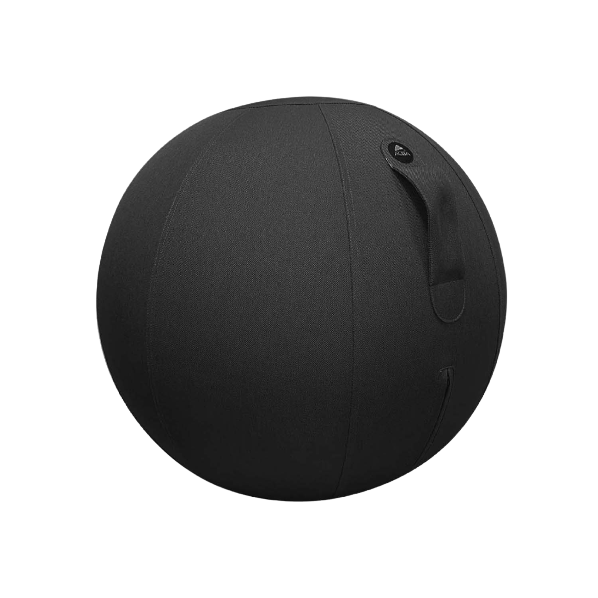photo siège ballon ergonomique noir