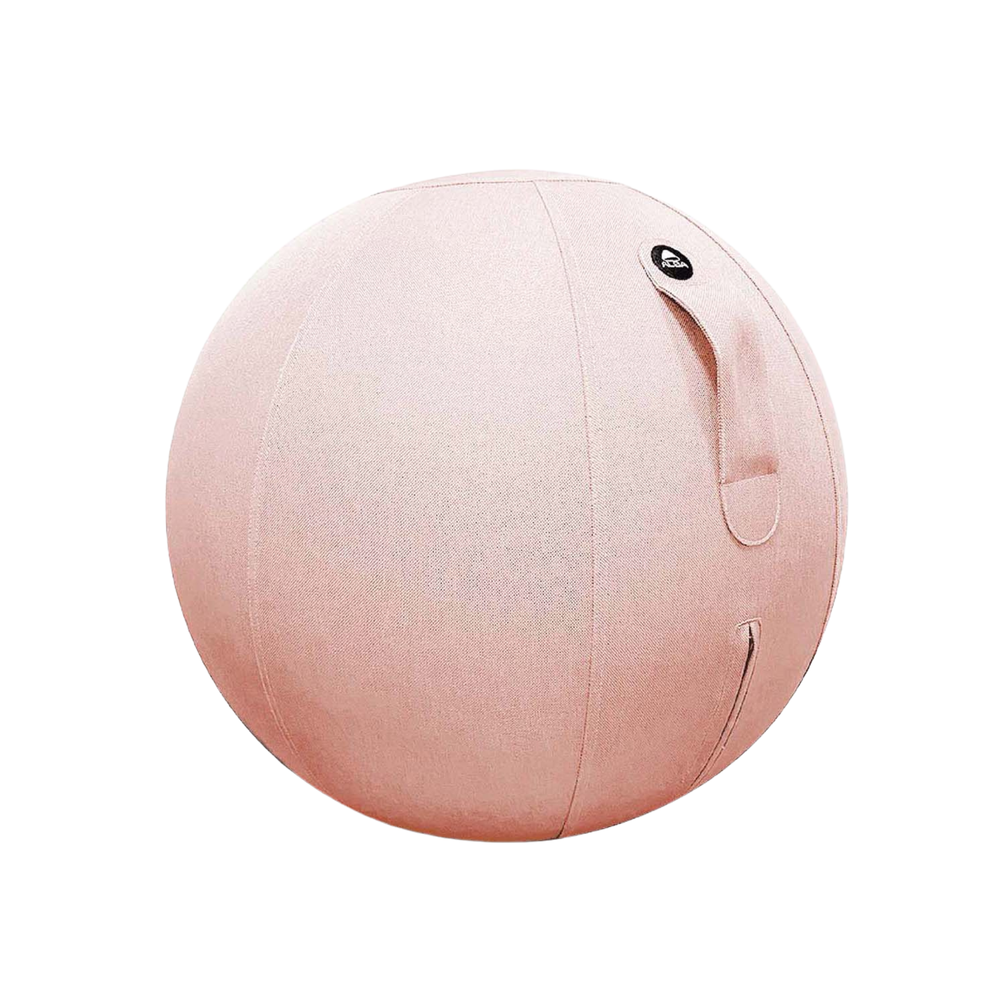 photo siège ballon ergonomique rose