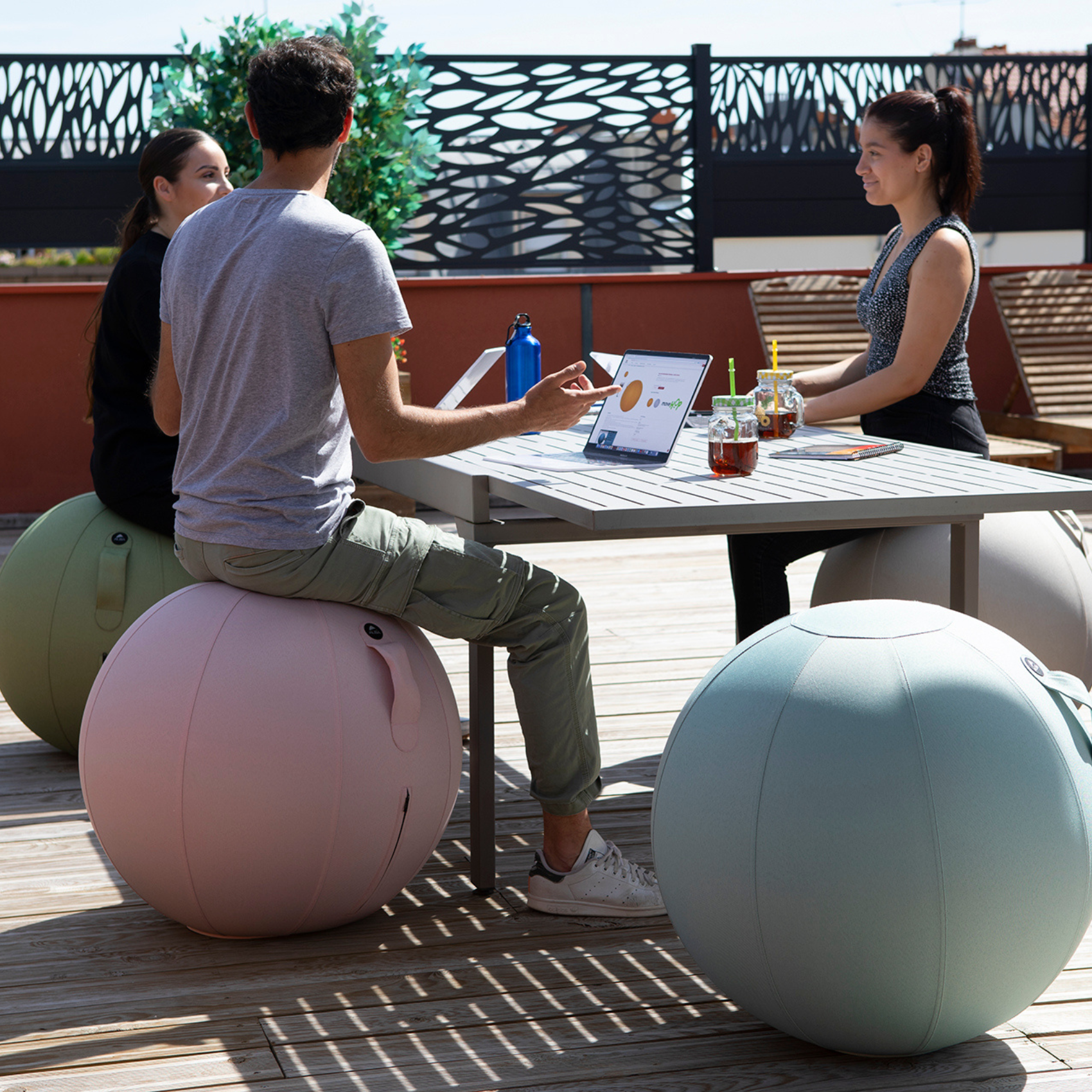 Alba Ergo Ball - Siège ballon ergonomique pour bureau - Housse tissu Gris -  Sièges Ergonomiquesfavorable à acheter dans notre magasin