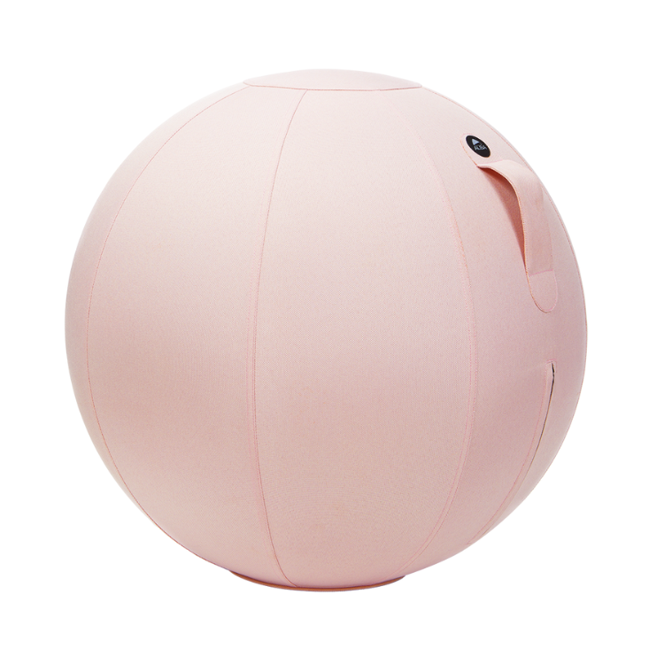 photo principale siège ballon ergonomique rose