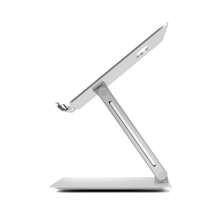 photo support ordinateur portable inclinable aluminium 