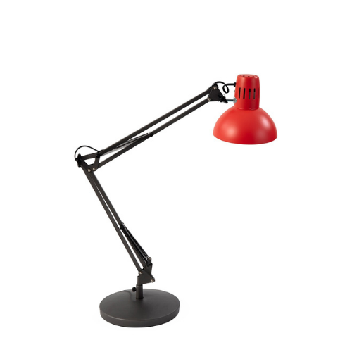 photo principale lampe de bureau led rouge architecte