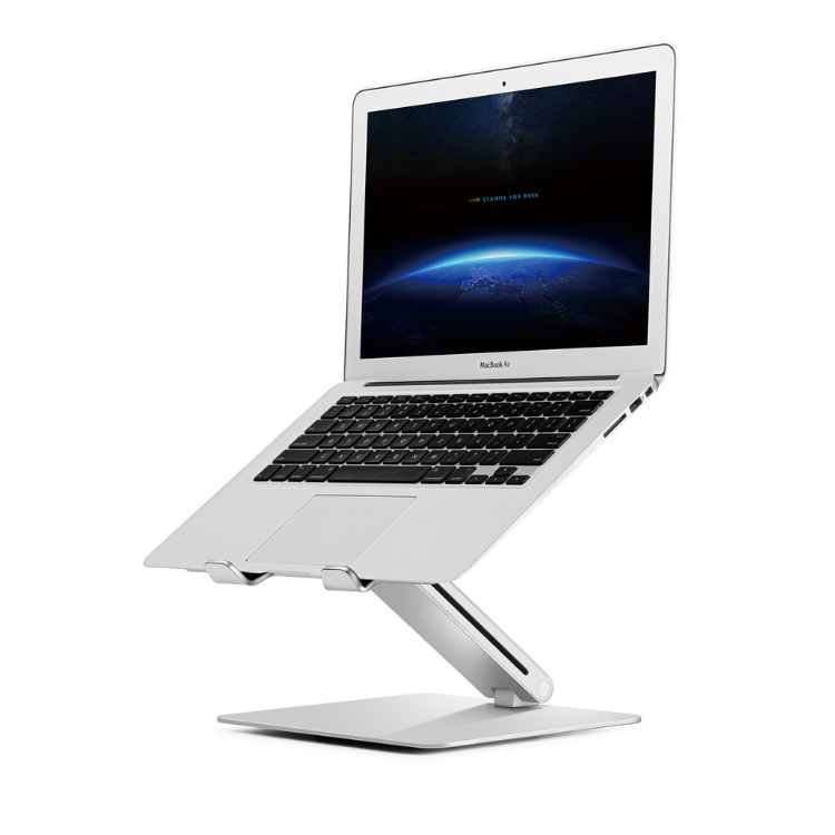 photo principale support ordinateur portable inclinable aluminium 